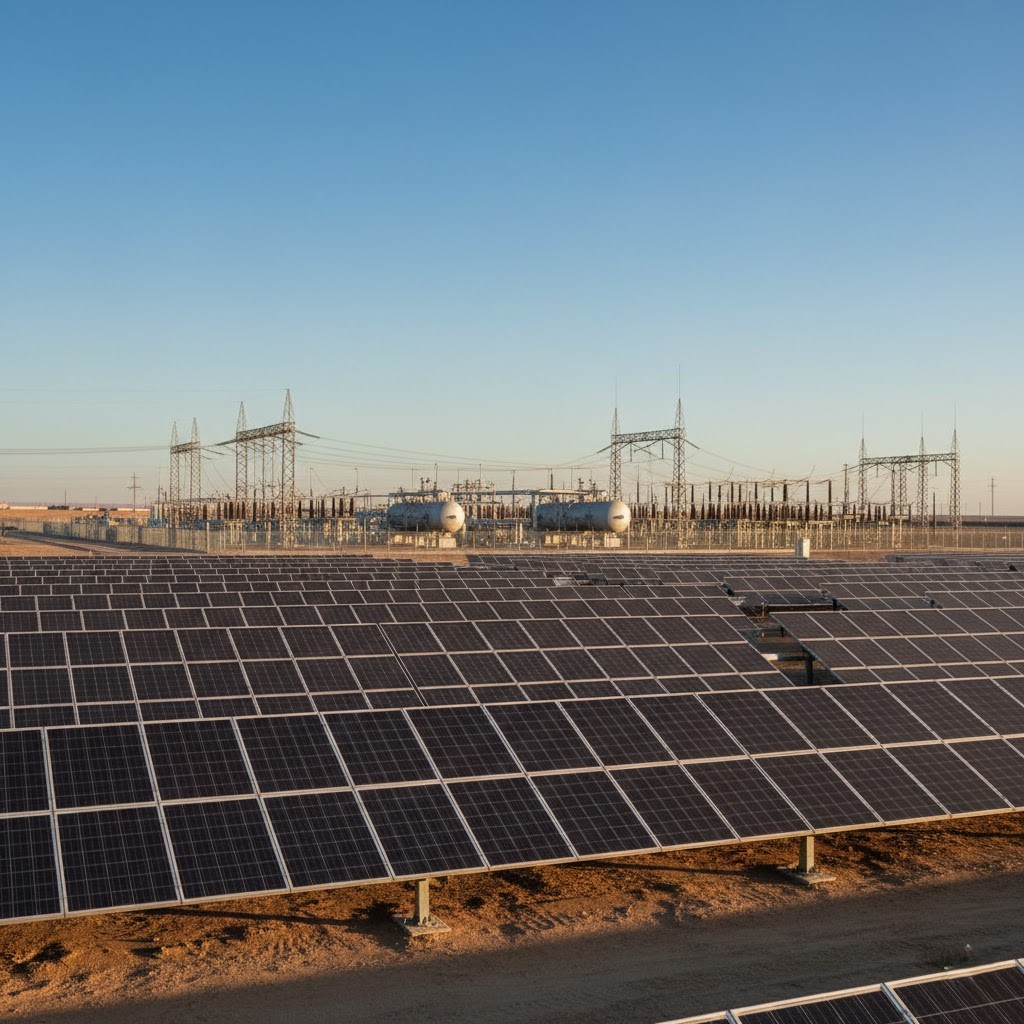 Solar power plant